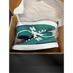 New New Balance Franky Villani 417 Low Green White Sneakers 9.5
